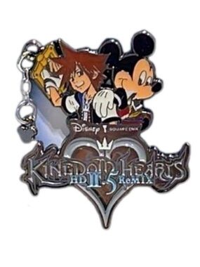 Disney Kingdom Hearts Mickey Mouse HD 2.5 Remix Square Enix Collector’s Pin